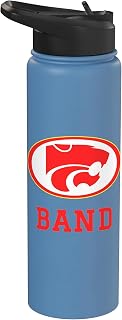 Carlisle High School Wildcats Band Stainless Steel Insulated Water Bottle