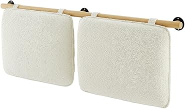 Furnifact Chenille Upholstered Queen Headboard Wall-Mounted Design, Soft Fabric Surface, Sturdy Support Frame, Elegant Bedroom Accent, Durable Construction