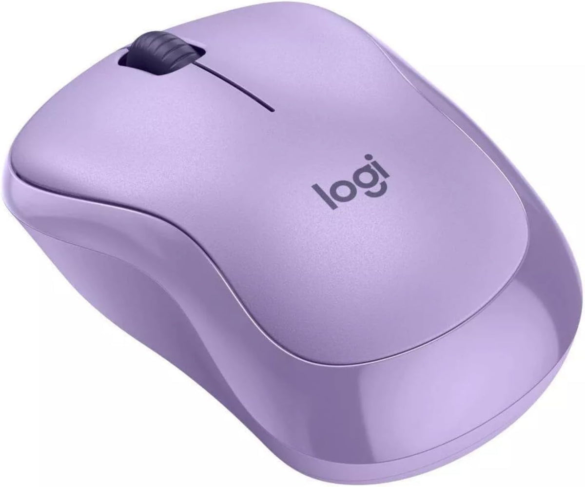 M220 Wireless Mouse by Logitech – Plastic, Lavender Purple, Model 910-007483
