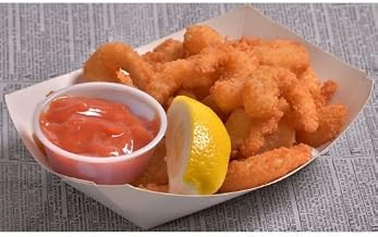 King and Prince Flying Jib Crunchy Popcorn Breaded Tail Off Shrimp, 2.5 Pound -- 4 per case.
