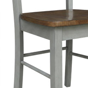 Solid Wood Ladderback Dining Chairs Set of by Furnifact – Wood, Hickory and Stone, Pack of 2