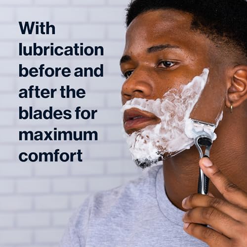 Gillette 4 Count (Pack of 1) / 4 Refills / WHITE Cartridges