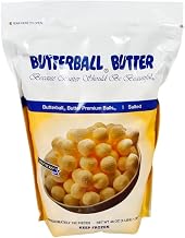 Butterball Farms Salted Butter Premium Balls, 3 Pound -- 6 per case.