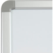 96" W x 48" H Magnetic Whiteboard by Global Industrial – 96"W x 48"H, Alloy Steel, White, Model B880013PK