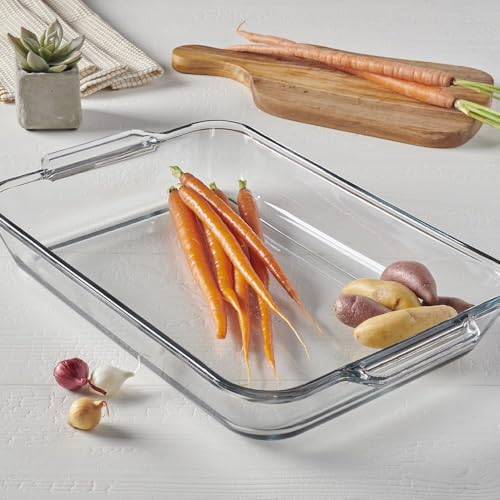 Anchor Hocking 8-Inch / Cake Dish / Crystal Bakers