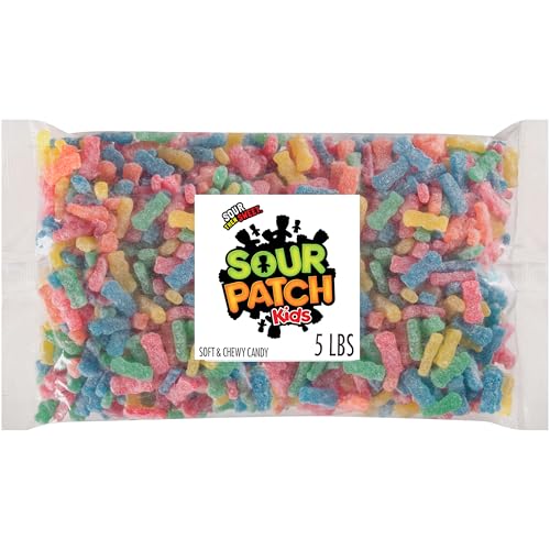 Sour Patch Kids Mixed-Fruit / 80 Ounce (Pack of 6) / Assorted Gummy Candy