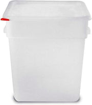 Araven 91865 Square Container, Lid and Box, BPA Free, 19 Quart, Transparent (Pack of 6)