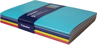 Rediform Blueline 5 Notebooks Pack, assorted