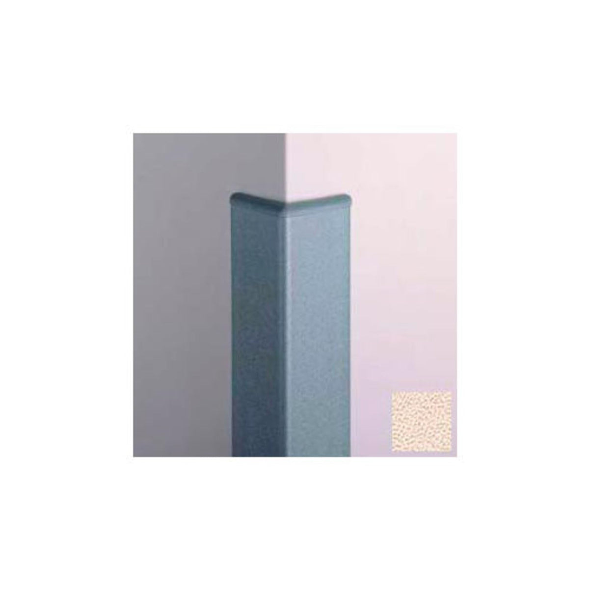 Corner Guard by Pawling – 50"L x 9"W x 5"H, Vinyl, Dover White, Model CG-10R-4-676