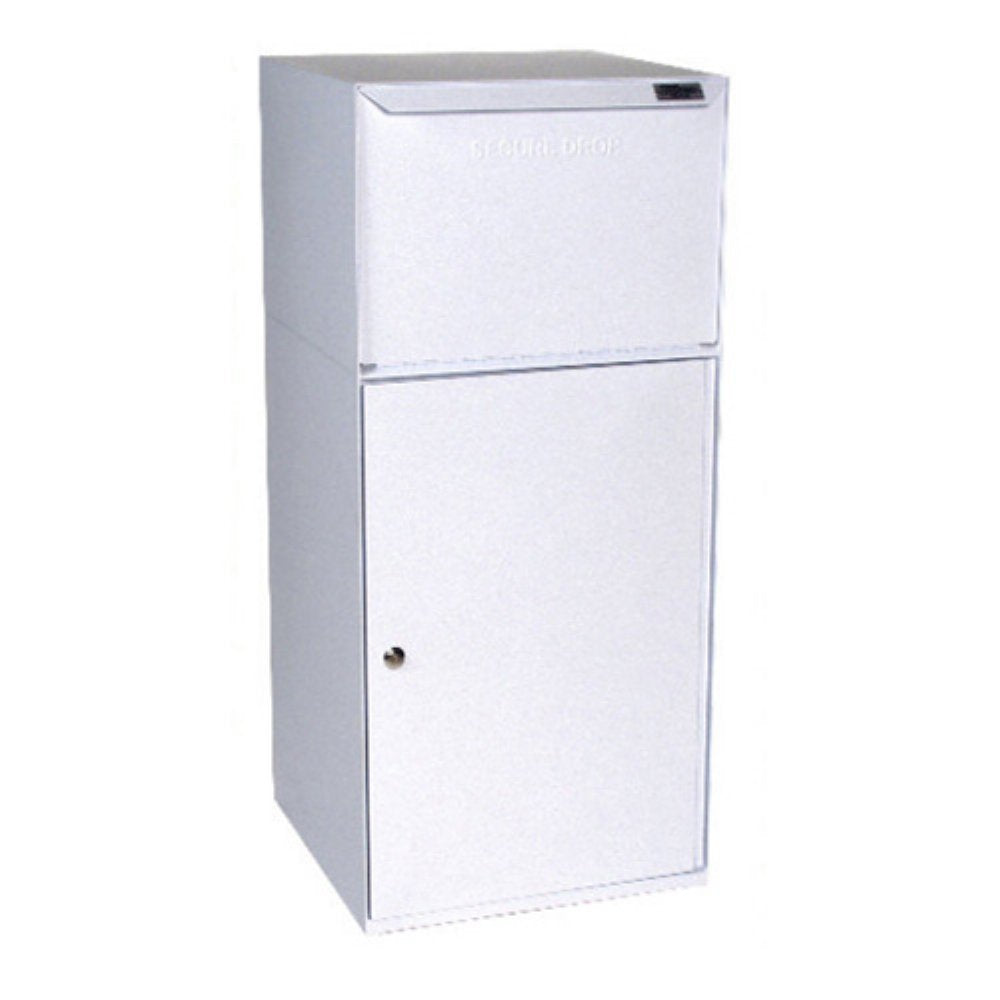 dVault White / 19"L x 19"W x 40"H / Industrial Package Drop Boxes & Lockers