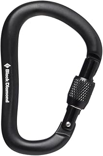 BLACK DIAMOND RockLock Screwgate/Twistlock Carabiner Keylock Nose Locking