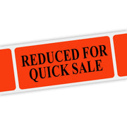 Specialty Printing Reduced for Quick Sale Grabber Label Dayglo Red with Black Print by Phipps Label – 1.375 x 3/4 inches, Paper, Dayglo Red With Black Print, Model 80452