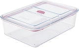 Prepara Latchlok Click Container, 14.5 Cup Large Family Food Storage - Rose