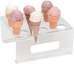 Countertop Ice Cream Cone Stand by DISPENSE-RITE – Acrylic, Model CTCS-9C