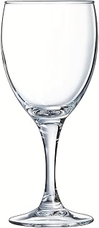 Arcoroc Elegance Collection - 6 x 24 cl Glass stemware - Professional use - Made in France - Reinforced Packaging, Suitable for Online Sales