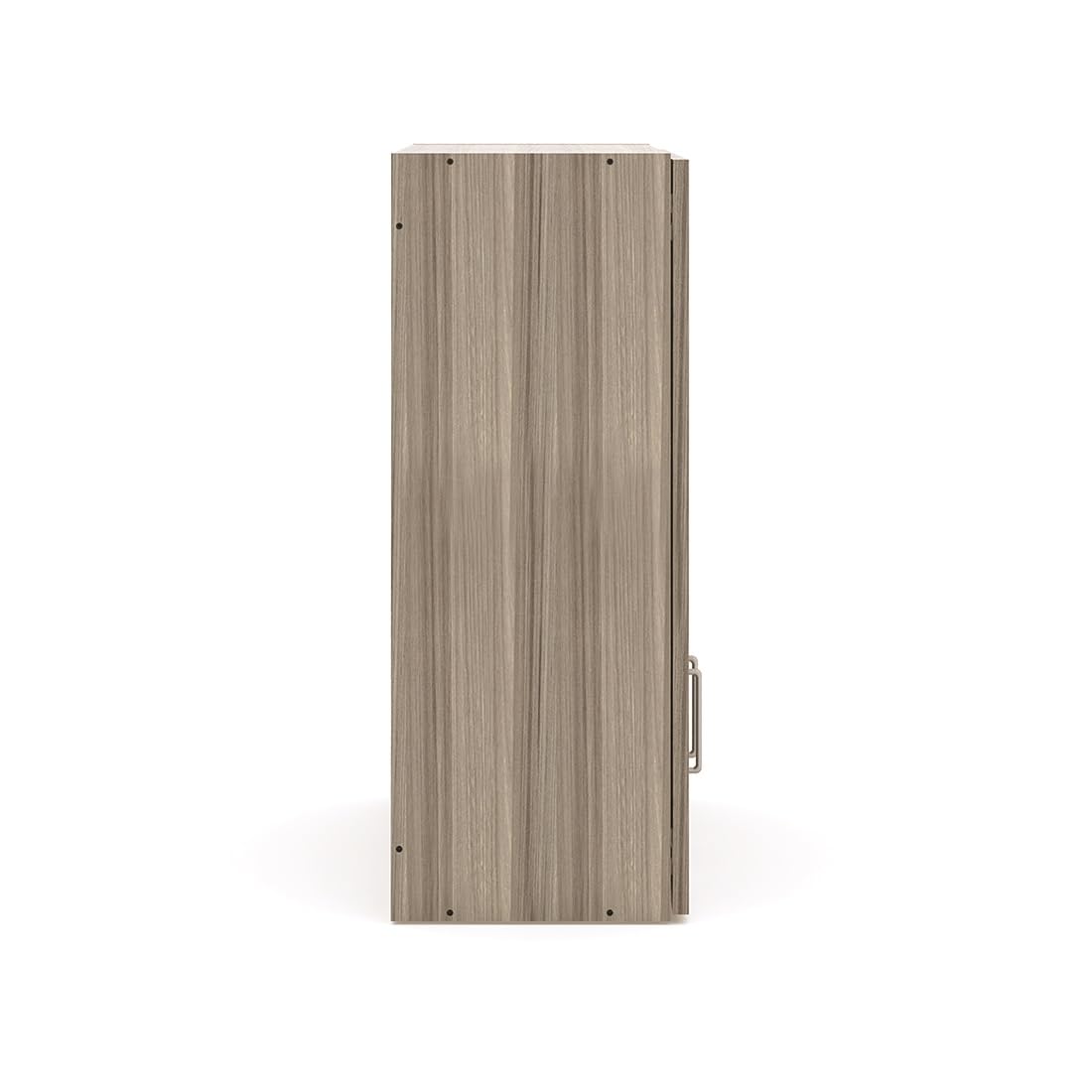 3-Level Wall Cabinet by Tot Mate – 3/4" Thick Industrial Grade Wood Composite Core With Laminate Surfacing, Shadow Elm Gray, Model TM2317
