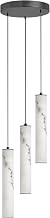 Dainolite Reuben 3 Light LED Pendant - Matte Black