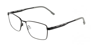E1170 Matte black 55/16/145 MAN Eyewear Frame by Flexon – 55/16/145, Plastic, Matte Black, Model FLEXON E1170