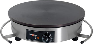 Krampouz Commercial Electric Crepe Maker by Eurodib – Stainless Steel, stainless_steel, Model CEBIR4110