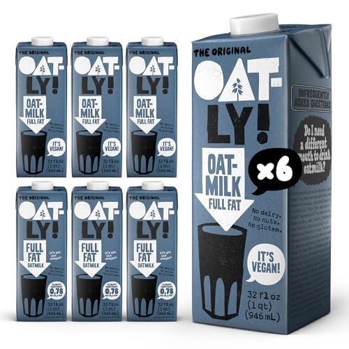 Oatly Full Fat / 32 Fl Oz (Pack of 6) / 6 Oat Milks