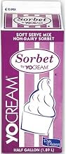 Yocream Mango Tango Soft Serve Sorbet Mix, 64 Ounce -- 6 per case.