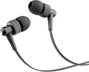 MobileSpec MBS10305 Metal Fashion Wired Earbuds - Black