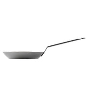 10 3/8" Carbon Steel Fry Pan French by Winco – 11", 0.01 centiliters, Carbon Steel, Black and silver, Model CSFP-11