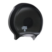 Toilet Tissue Single Jumbo Roll Dispenser by Tork – 9", Plastic, Smoke, Model 66TR