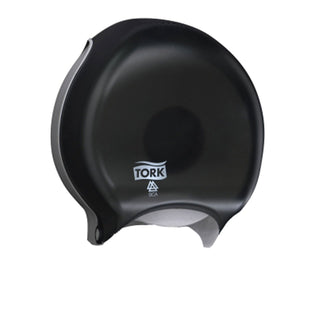 Toilet Tissue Single Jumbo Roll Dispenser by Tork – 9", Plastic, Smoke, Model 66TR