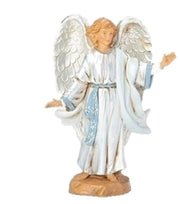 Roman, 5" Angel at The Resurrection FIG Life of Christ by Fontanini – 5", Polymer, White, Model 53514