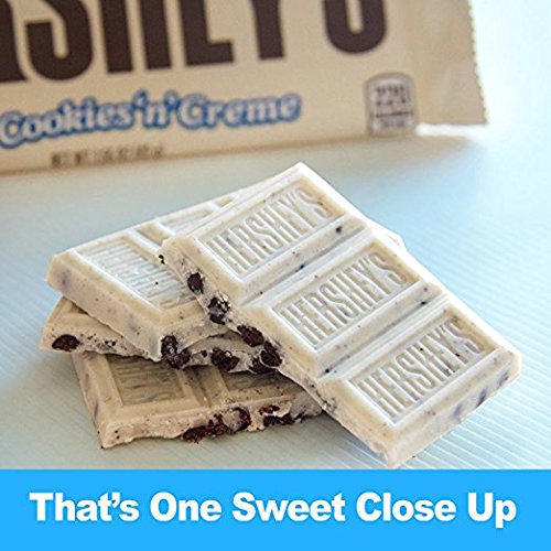 Cookies 'n' Creme Candy Bar by HERSHEY'S – 9.3 Ounce (Pack of 4), Pack of 4, Model 23928