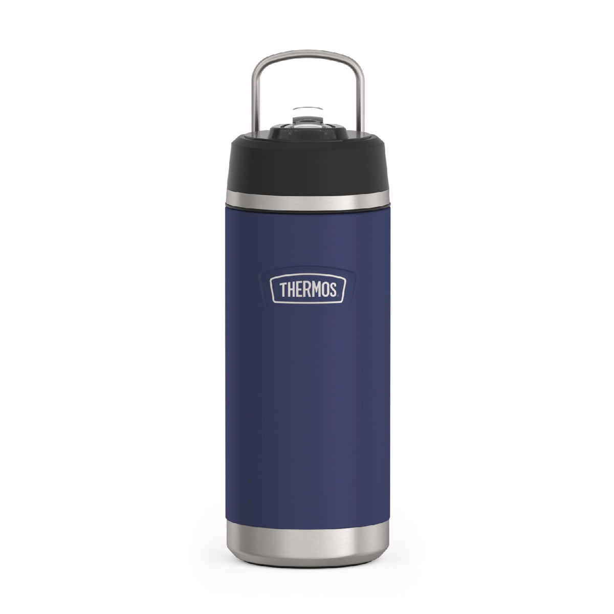 THERMOS 18 Ounces / Navy / Straw Thermoses