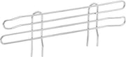 Nexel AL418S Nexel Stainless Steel Wire Ledge, 18"W x 4"H