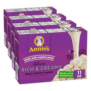 Annie's Homegrown White Cheddar / 11 Ounce (Pack of 4) / 1 Macaroni & Cheese