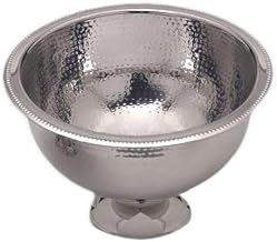 American Metalcraft HMPB20 13 qt Hammered Punch Bowl
