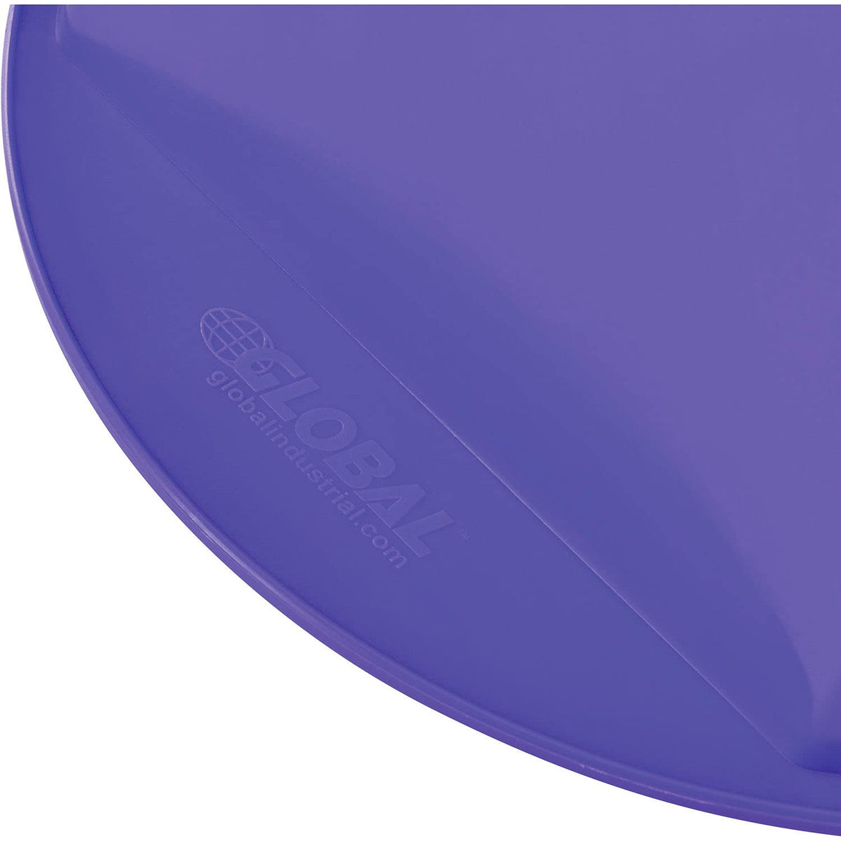 Plain Inventory Control Cone by Global Industrial – Polypropylene, Purple, Pack of 5, Model Purple
