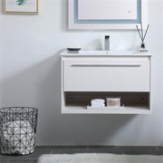 Elegant Decor 30" - Single / White / Modern Bathroom Vanities