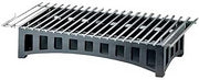 Cal-Mil 1364-22-13 Mission Chafer Alternative, 22" Width x 12" Diameter x 4" Height, Black