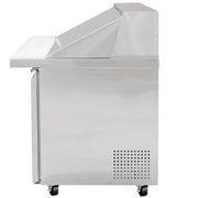 60 1/5" Mega Top Sandwich/Salad Prep Table w/Refrigerated Base by MOTAK – 65.35x38.98x49.21, In Description, Check Images, Model MST-60-24-X