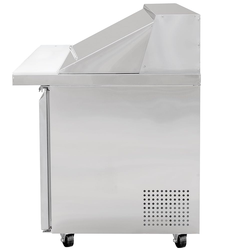 60 1/5" Mega Top Sandwich/Salad Prep Table w/Refrigerated Base by MOTAK – 65.35x38.98x49.21, In Description, Check Images, Model MST-60-24-X