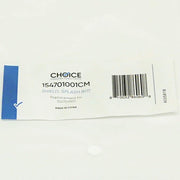 Dishwasher Splash Shield for Electrolux Frigidaire 154701001 (2 per package) by Choice Manufactured Parts – White, Model 154701001CM