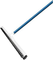 Ettore 48240 Wipe'n Dry Floor Squeegee w/ Splash Guards and Brush, 18-Inch (Pack of 6)