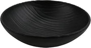 G.E.T. 72 oz Black Round Sustain Melamine Bowl