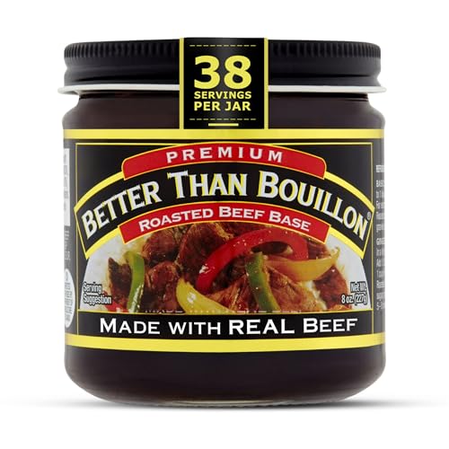 Better Than Bouillon Roasted Beef Base / 8 Ounce (Pack of 1) / Premium Beef