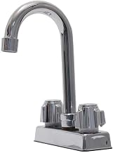 Advance Tabco K-52-EC Deck Mounted Faucet, 4" O.C., 3-1/2" Gooseneck Spout
