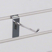 HUBERT Single Item / Chrome / Slatwall Hook Hooks & Hangers