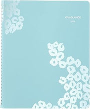 AT-A-GLANCE 2024 Weekly & Monthly Planner, 8-1/2" x 11", Large, Wild Washes (523-905-24)