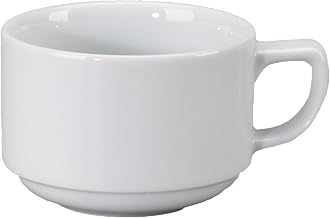 AL-35 Alpine Demitasse Stacking Cup, 2-5/8", 4 oz., Bright White (Pack of 36)