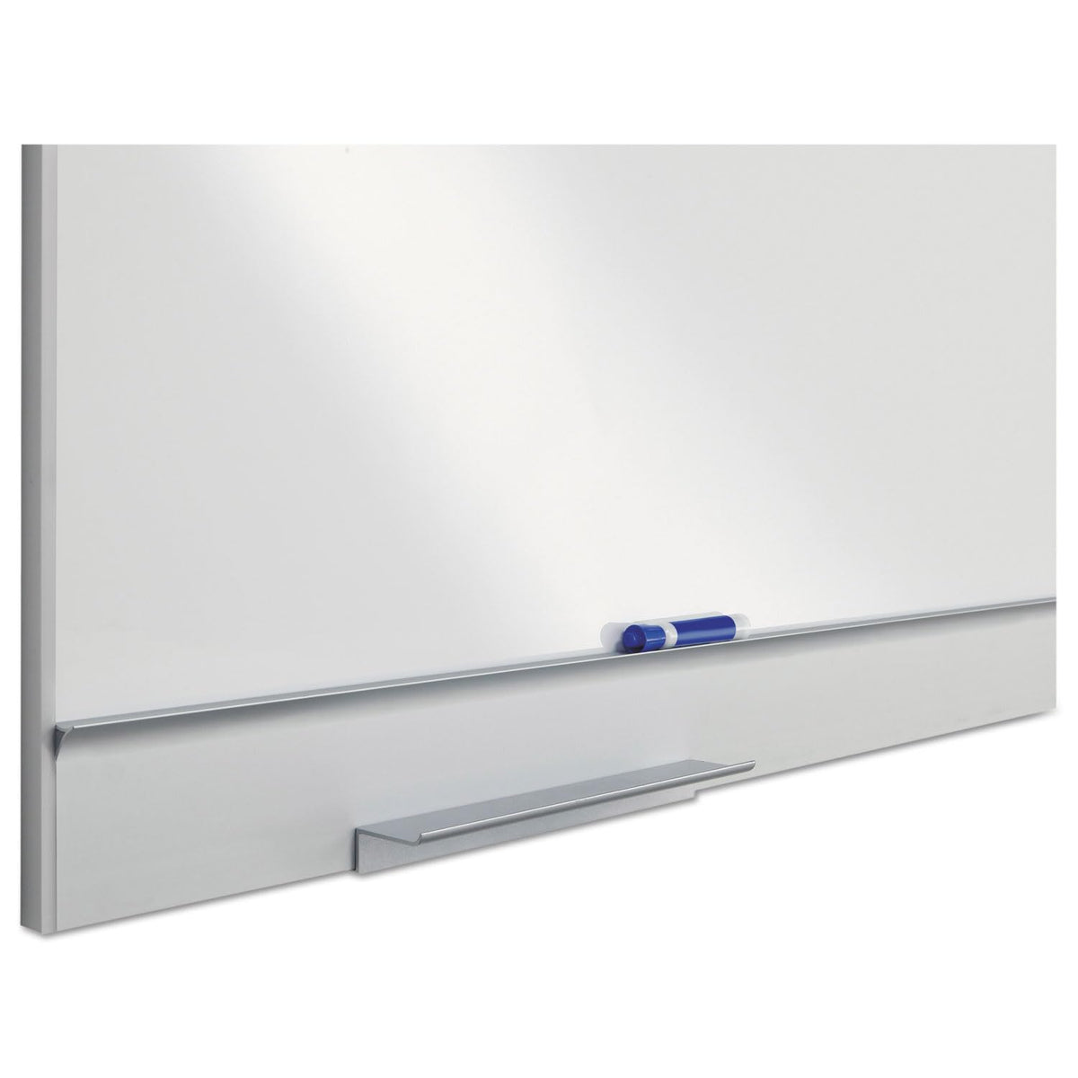 Iceberg Aluminum / 72"W x 46"H / Industrial Dry Erase Boards