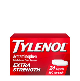 Extra Strength Pain Reliever by Tylenol – 24 Count (Pack of 3), Pack of 3